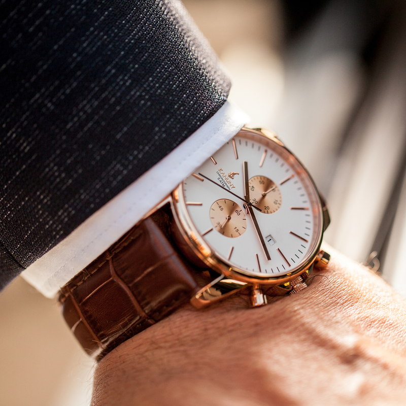 klassische Armbanduhr für Herren